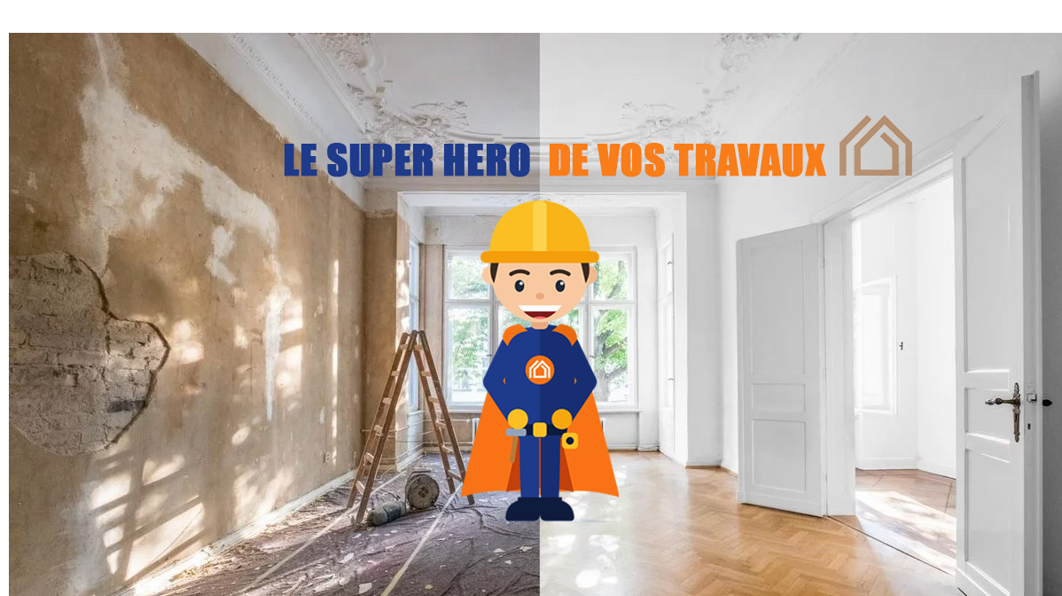 Rénovation avant / après réalisée par TravauxPresto